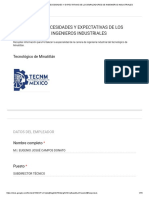 Detección de Necesidades y Expectativas de Los Empleadores de Ingenieros Industriales - Formularios de Google