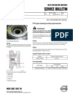 EXC-series EC700B & C PTO Gear Bearing Housing Improvement - 210 EXC 35K1