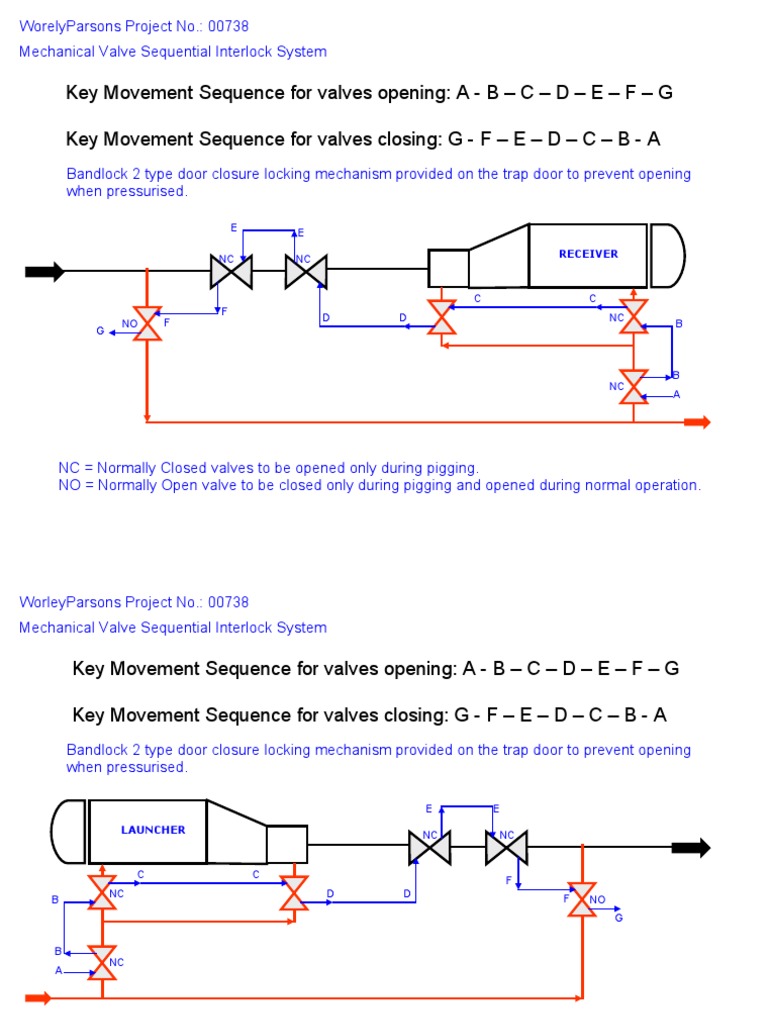 Mechanical Interlocking System For Pig Traps | PDF