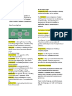 Data Processing Cycle and Basic Elements of Programming