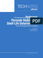 TechNote Hydrogen Peroxide Shelf Life
