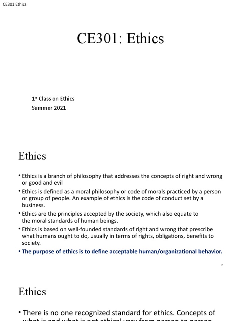 Understanding Ethics in Engineering | PDF | Morality | Applied Philosophy