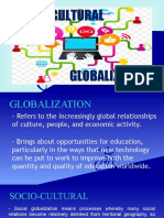 Socio Cultural Globalization