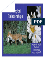 Ecological Relationships: How Do Biotic Factors Influence Each Other?