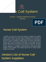 Nurse Call System: Ozahub - Leading Healthcare Product Directory