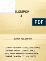 Kelompok 4 Statistika