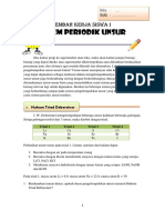 LKS - Perkembangan Sistem Periodik Unsur