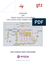 Guidelines For Energy Auditing of TPS