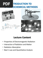 Spectrochemical Methods Note