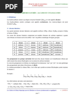 Hydrocarbures Saturés - Alcanes Et Cycloalcanes