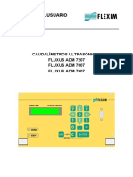 FLEXIM Fluxus Adm 7207, Adm7807, Adm 7907