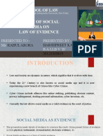 Law of Evidence ppt