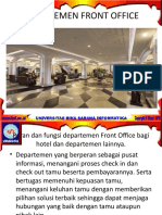 Departemen Front Office