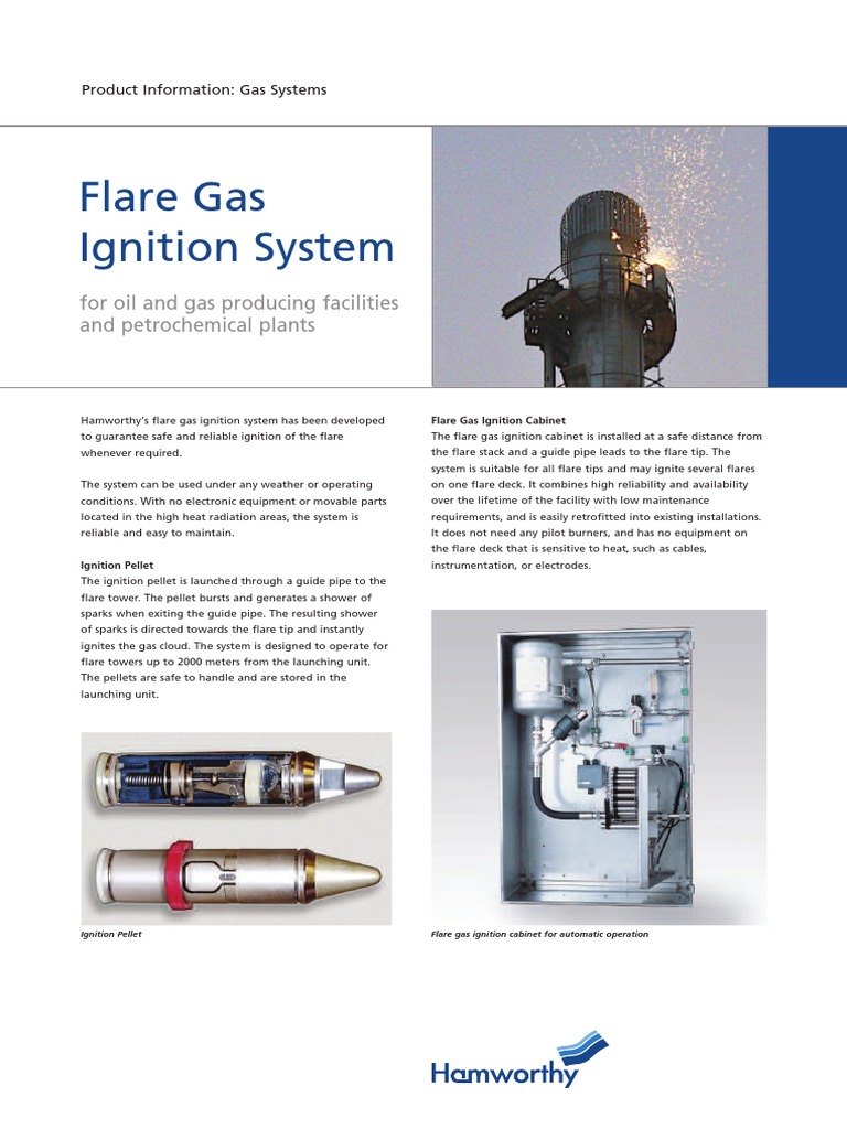 Flare Gas Ignition System For Oil and Gas Producing Facilities and