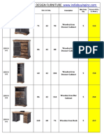 Industrial Vintage Furniture Factory India Buying Inc.