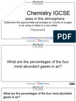 Flashcards - Investigating Oxygen in The Air - Edexcel Chemistry IGCSE
