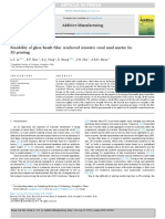 Feasibility of Glassbasalt Fiber Reinforced Seawater Coral Sand Mortar For 3D Printing