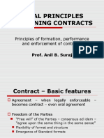 LEGAL PRINCIPLES OF CONTRACT FORMATION