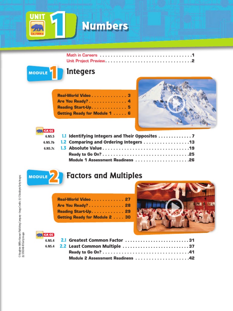 Grade 6 Math PDF Area Mathematical Objects