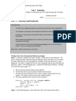 Lab 7: Functions