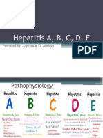Hepatitis A, B, C, D, E: Prepared By: Joycemay G. Andaya