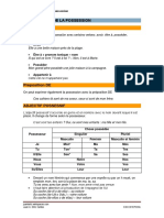 Fiche Possession