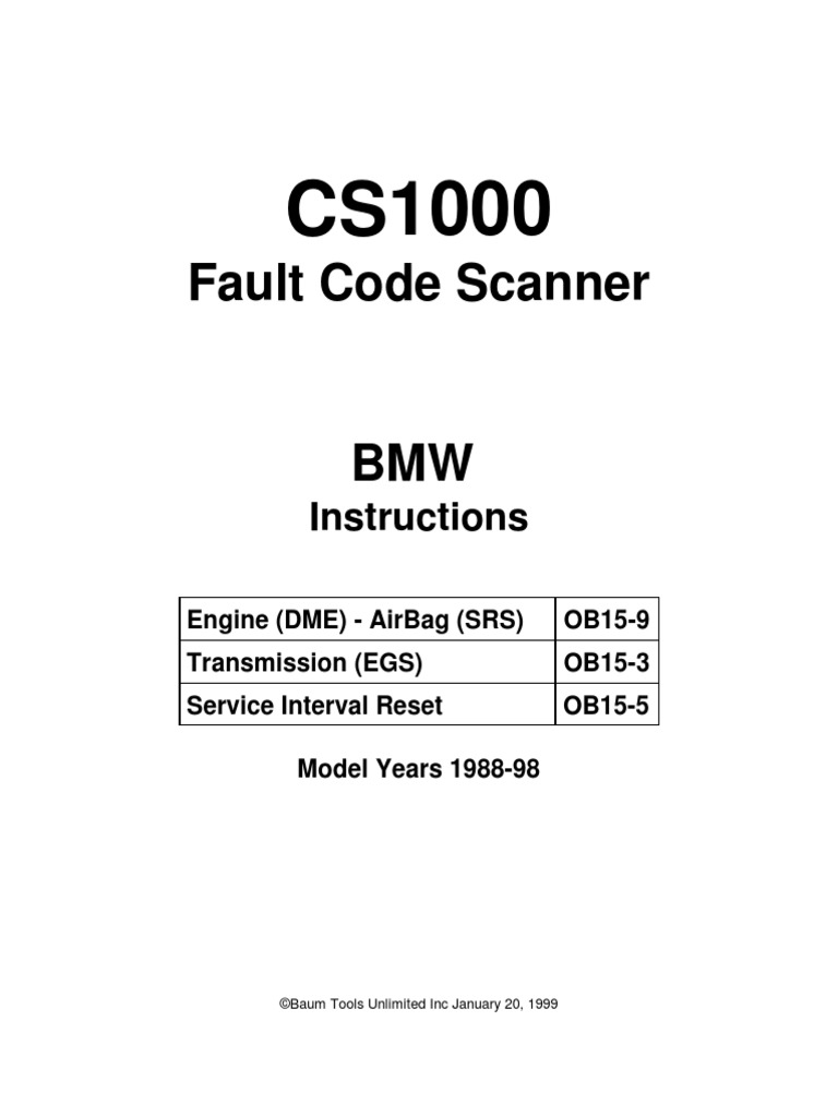 Fault Codes BMW | PDF | Ignition System | Throttle