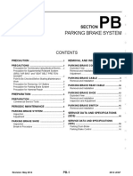 Parking Brake System: Section