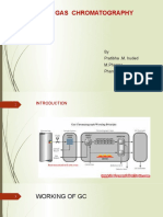 Gas Chromatography: by Pratibha .M. Huded M.Pharma Pharmaceutical Chemistry