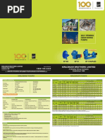 Self Priming Dewatering Pumps: SP Bs SP Coupled SPM