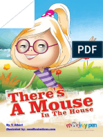 038 THERE IS A MOUSE IN THE HOUSE Free Childrens Book by Monkey Pen