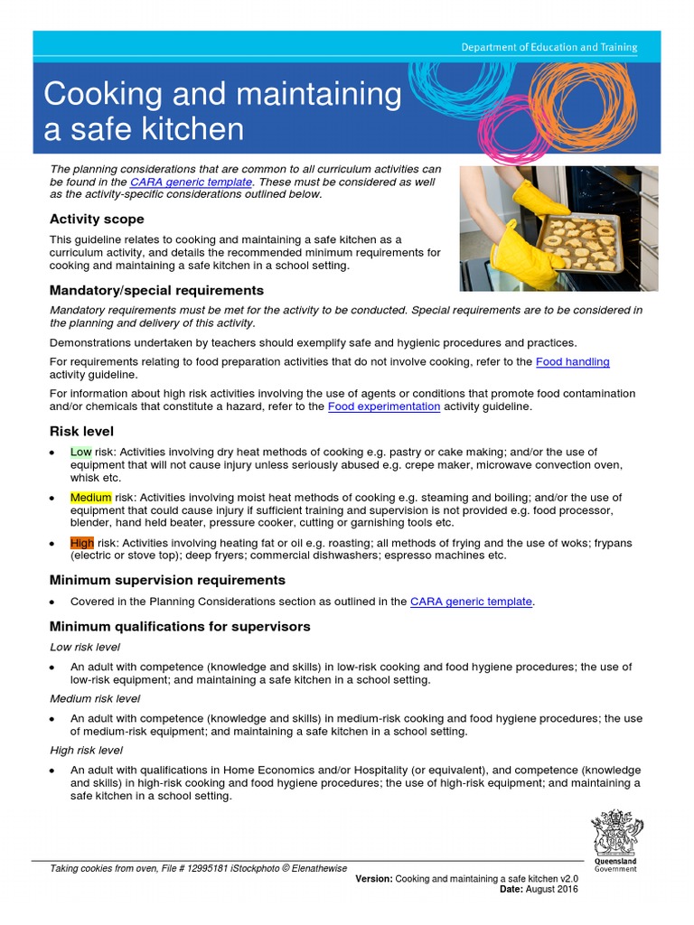 Safety Kitchen | PDF | Foods | Kitchen