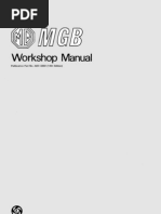 Repair Manuals & Literature for MG MGB for sale | eBay