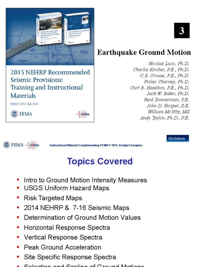 An In-Depth Guide to Earthquake Ground Motion Characterization and ...
