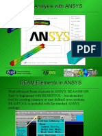 Beam Analysis With ANSYS