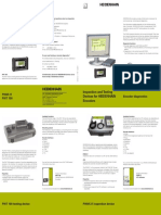 Inspection and Testing Devices For HEIDENHAIN Encoders: PWM 21 PWT 100 Encoder Diagnostics