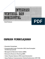 Sistem Integrasi Vertikal Dan Horisontal