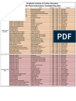 Draft Examination Timetable May 2021 V2.1