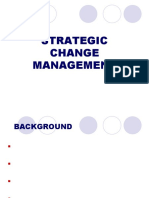 Strategic Change Management