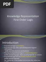 Knowledge Representation First Order Logic