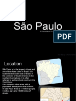 São Paulo: A Presentation On A Big City