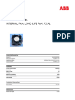 Long-Life Internal Fan for ABB Drives