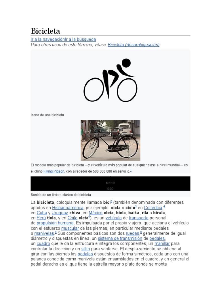 Portaequipajes (bicicleta) - Wikipedia, la enciclopedia libre