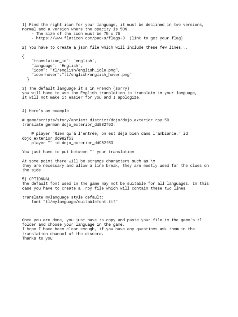 Language Translation Guide for Games | PDF