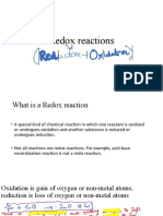 Redox Reactions