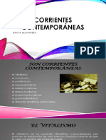 Corrientes Contemporáneas