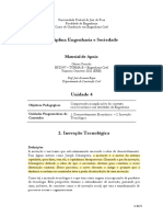 Inovação Tecnológica e Impactos Socioeconômicos