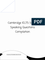 Cambridge IELTS Speaking Questions