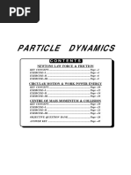 Particle Dynamics (11th JK) WA