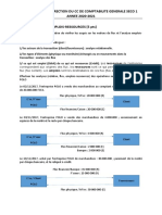 Elements de Correction Du CC de Comptabilite Generale Seco 1-2021